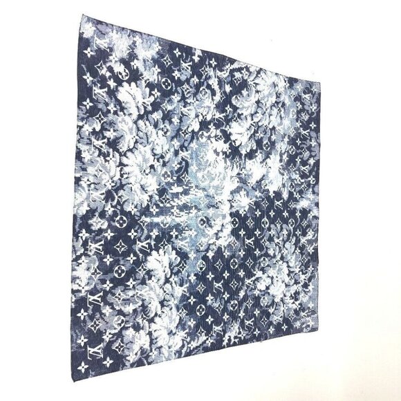 Auth LOUIS VUITTON MP2886 Monogram tapestry Three-piece set Mask & pouch & banda - Picture 4 of 11